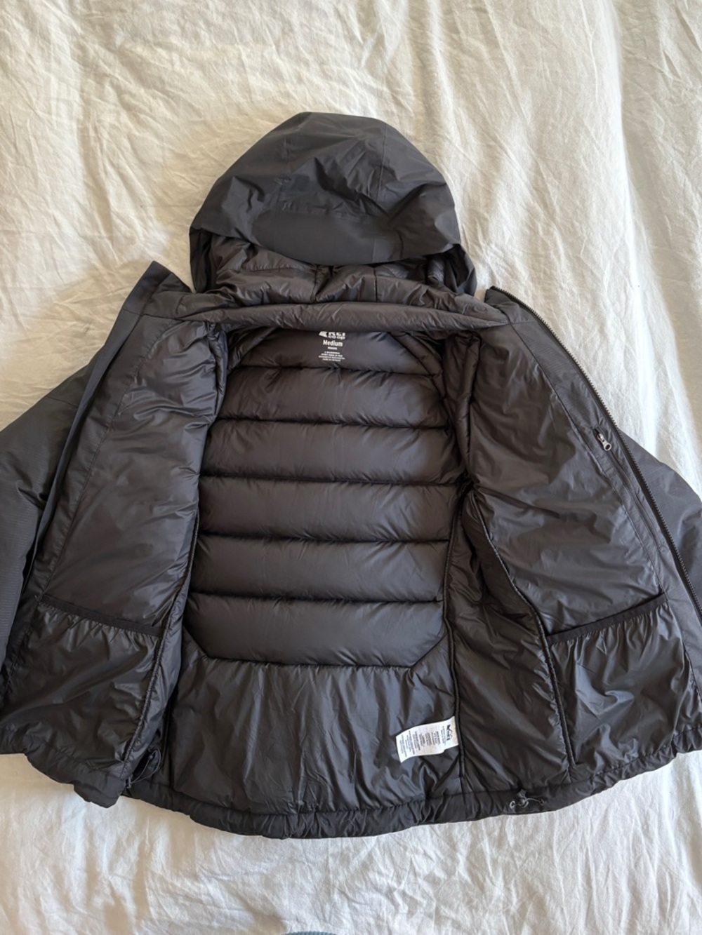 REI Women’s Stormhenge Down Hybrid Waterproof Jacket with Hood - Picture 4 of 16